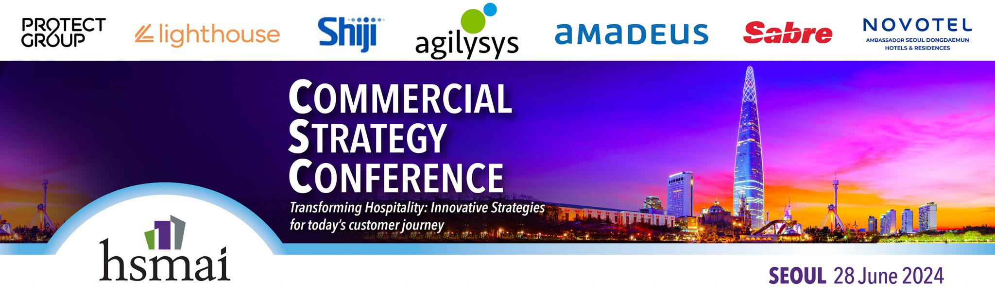 HSMAI Commercial Strategy Conference – Seoul – English Agenda